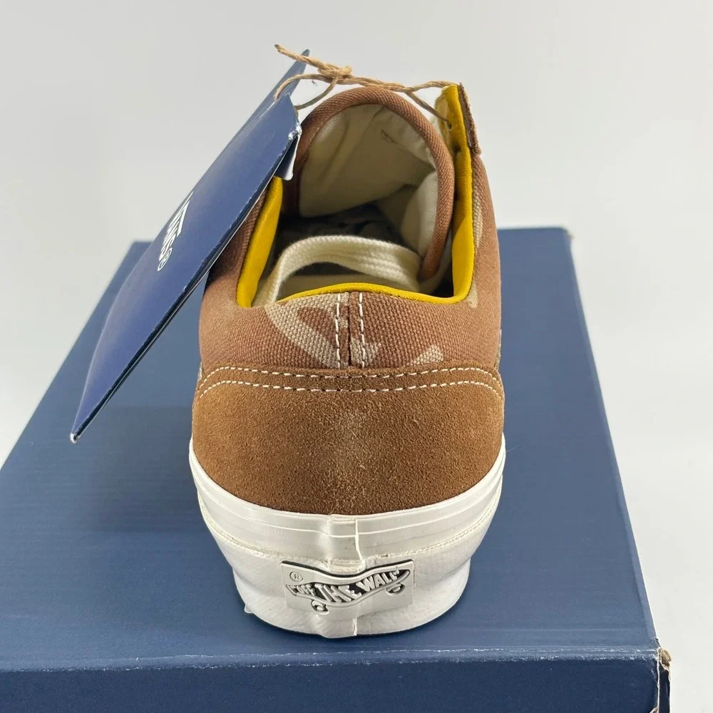 Vans Lx Old Skool 36 Men 7.5 Desert Chipmunk Camo Suede Sneakers New VN000D9RF06